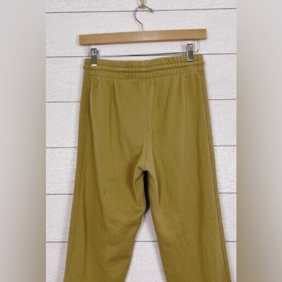 TNA CozyAF  Fleece Sweatpants Dijon Mustard - Picture 3 of 7